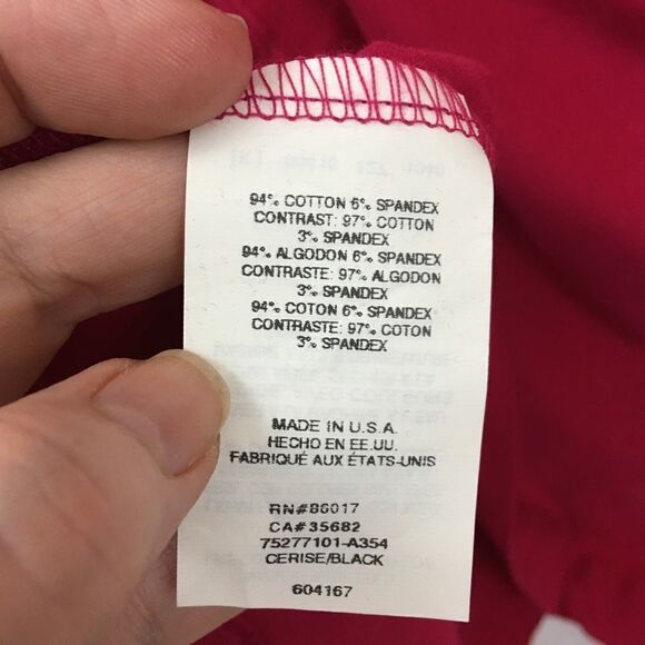 Bebe Sport Pink Deep V-Neck Cotton Spandex Dress - Picture 6 of 7